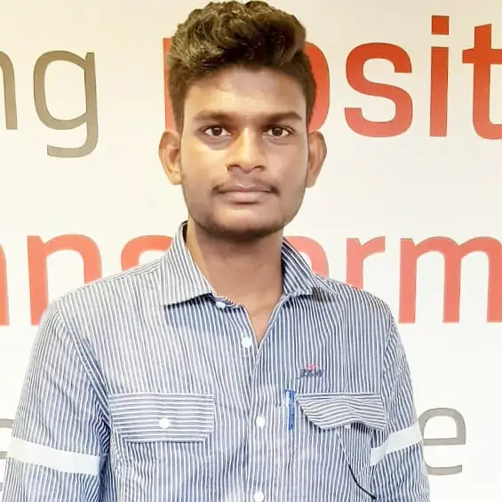 Portrait of C Vinay Kumar